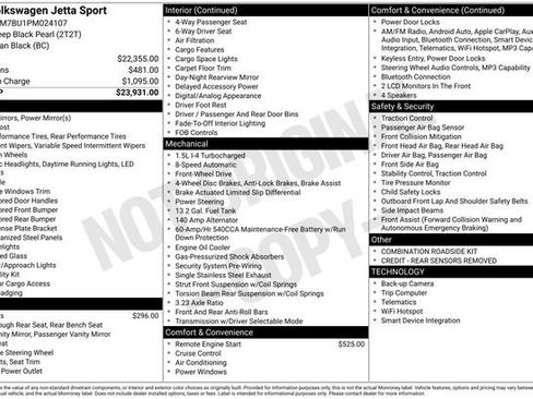 Certified 2023 Volkswagen Jetta Sport FWD image 12
