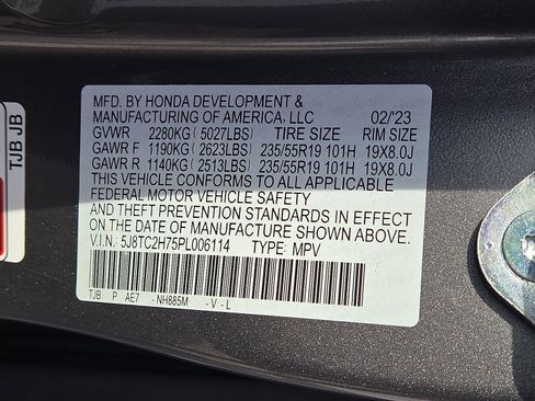 Certified 2023 Acura RDX AWD w/ Advance Package image 26