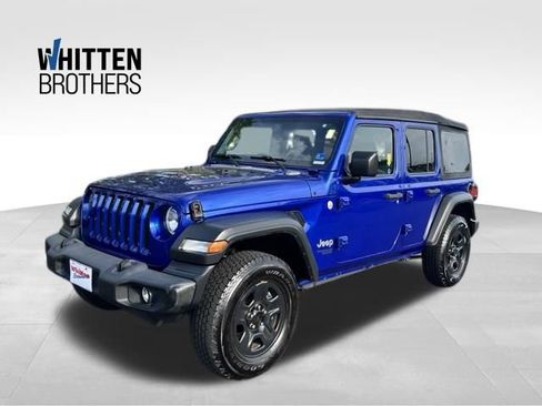 Used 2019 Jeep Wrangler Unlimited Sport AWD/4WD image 1