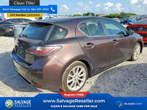 Used 2012 Lexus CT 200h Premium w/ Premium Audio Pkg FWD image 4