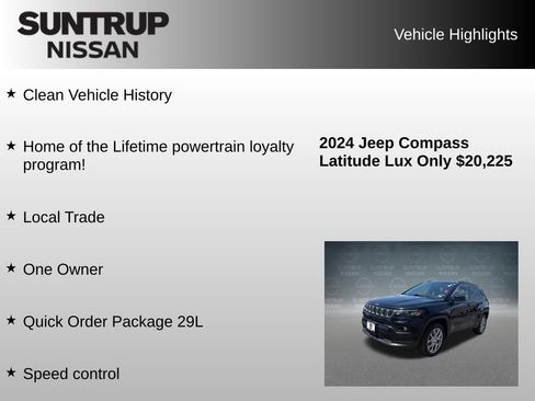 Used 2024 Jeep Compass Latitude AWD/4WD image 8