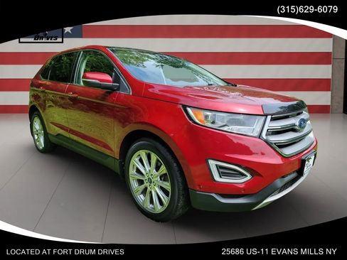 Used 2017 Ford Edge Titanium w/ Equipment Group 302A AWD/4WD image 3