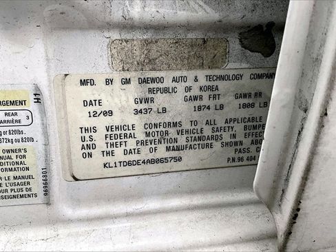 Used 2010 Chevrolet Aveo5 LS image 13