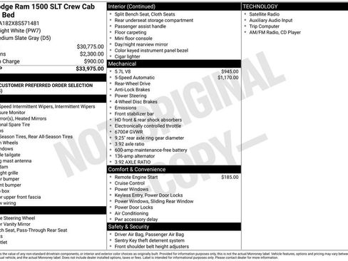 Used 2008 Dodge Ram 1500 Truck SLT RWD image 37