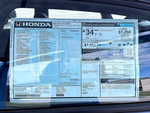 New 2026 Honda Accord Touring image 22