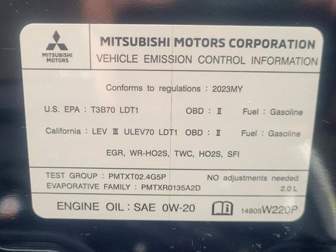 Used 2023 Mitsubishi Outlander Sport LE AWD/4WD image 37