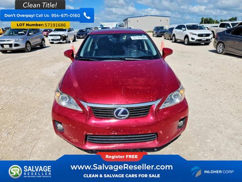Used 2013 Lexus CT 200h w/ Premium Pkg w/Navigation FWD image 7