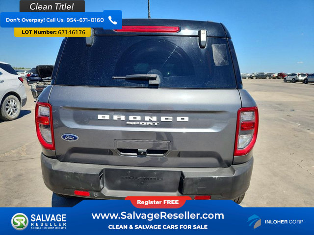 Used 2021 Ford Bronco Sport Outer Banks AWD/4WD image 8