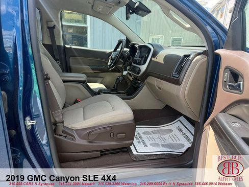 Used 2019 GMC Canyon SLE w/ Driver Alert Package AWD/4WD image 12