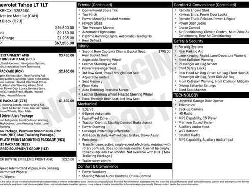 Used 2020 Chevrolet Tahoe LT AWD/4WD image 23
