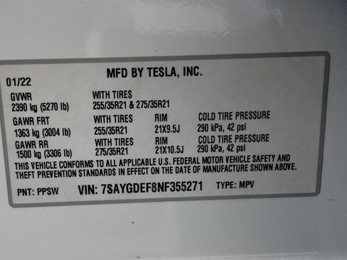 Used 2022 Tesla Model Y Performance AWD/4WD image 43