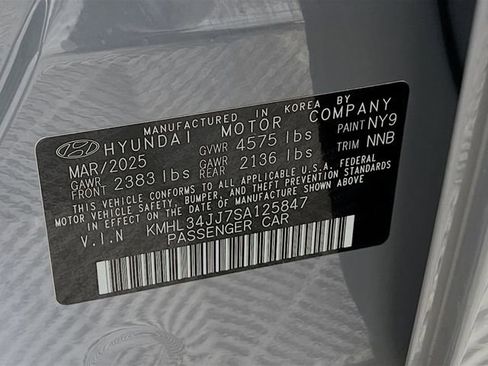Certified 2025 Hyundai Sonata SEL image 27