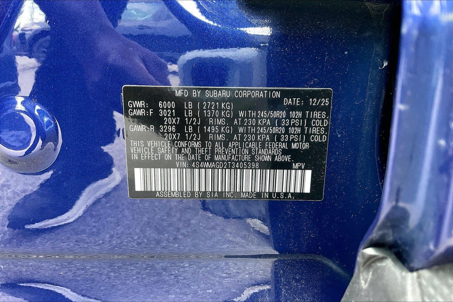 Used 2026 Subaru Ascent Limited AWD/4WD image 34