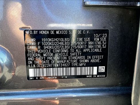 Used 2024 Honda HR-V EX-L image 35