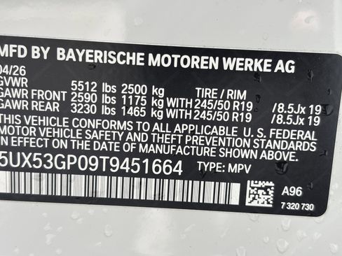 Used 2026 BMW X3 xDrive30i w/ Premium Package AWD/4WD image 8