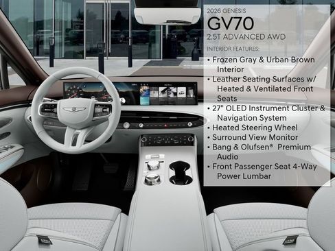 New 2026 Genesis GV70 2.5T Advanced image 17