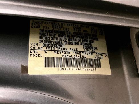 Used 2012 Nissan Versa 1.8 S w/ Special Edition Pkg image 33