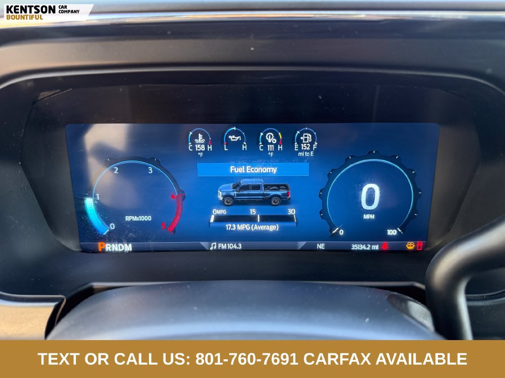 Used 2025 Ford F350 Lariat w/ Black Appearance Package AWD/4WD image 14