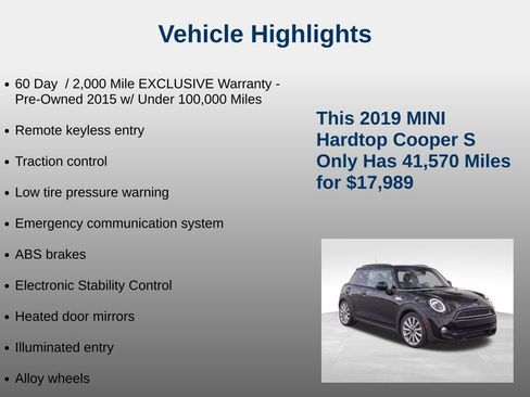 Used 2019 MINI Cooper S FWD image 5