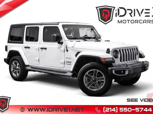 Used 2018 Jeep Wrangler Unlimited Sahara AWD/4WD image 1