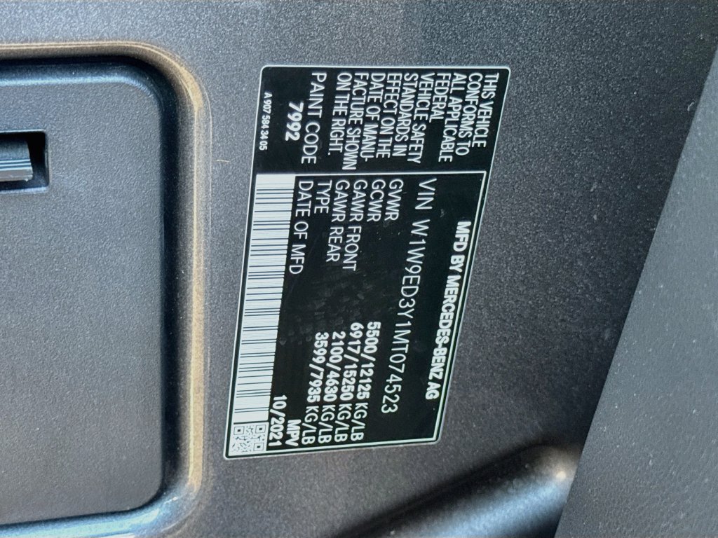 Used 2021 Mercedes-Benz Sprinter 4500 w/ Parking Package image 36
