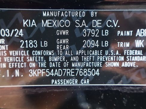 Used 2024 Kia Forte GT-Line w/ GT-Line Premium Package FWD image 46