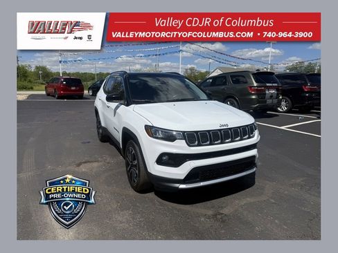 Used 2022 Jeep Compass Limited w/ Sun and Sound Group AWD/4WD image 1
