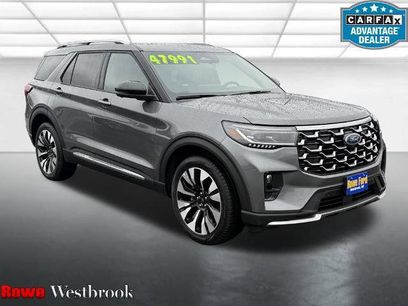 Certified 2025 Ford Explorer Platinum w/ LUX Leather Package