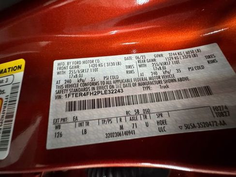 Used 2023 Ford Ranger XLT w/ Equipment Group 302A High image 26