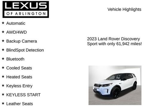 Used 2023 Land Rover Discovery Sport SE image 7