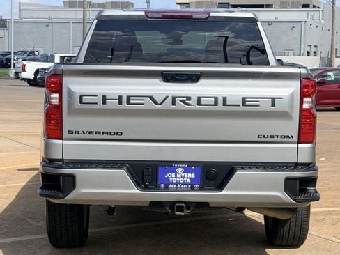 Used 2024 Chevrolet Silverado 1500 Custom w/ LPO, Dark Essentials Package RWD image 8