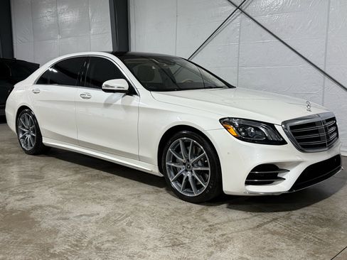 Used 2018 Mercedes-Benz S 450 Sedan w/ AMG Line Exterior image 7