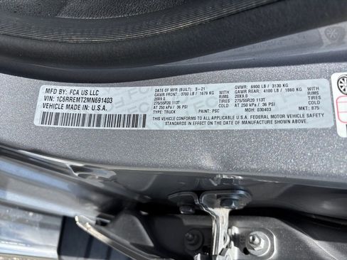Used 2021 RAM 1500 Big Horn RWD image 30