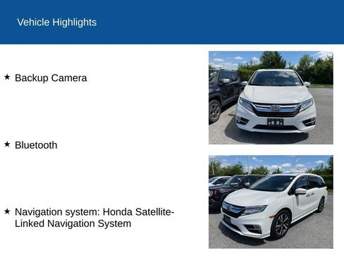 Used 2018 Honda Odyssey Elite image 2