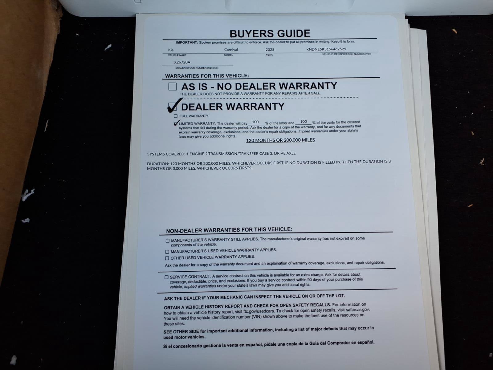 Used 2025 Kia Carnival SX Prestige FWD image 36