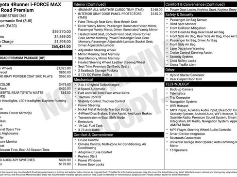 New 2026 Toyota 4Runner TRD Off-Road Premium AWD/4WD image 7