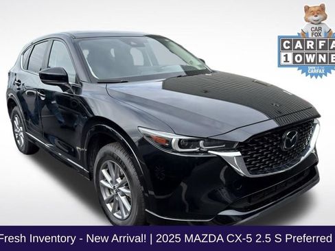 Used 2025 MAZDA CX-5 AWD 2.5 S w/ Preferred Package image 1