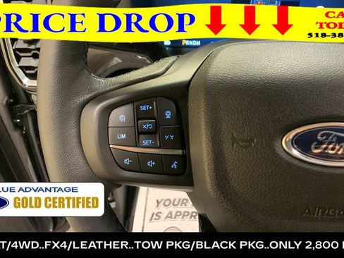 Certified 2025 Ford Ranger Lariat w/ FX4 Off-Road Package AWD/4WD image 34