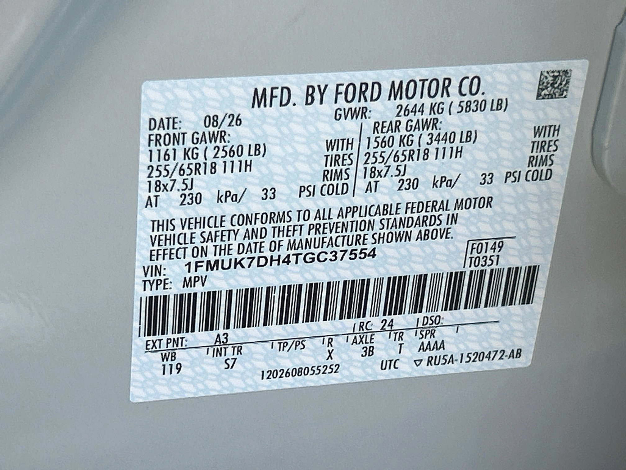New 2026 Ford Explorer Active w/ Active Comfort Package RWD image 21
