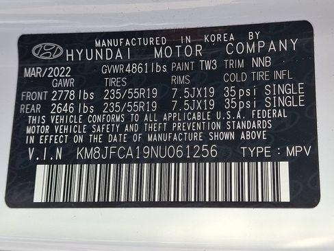 Used 2022 Hyundai Tucson SEL AWD/4WD image 28