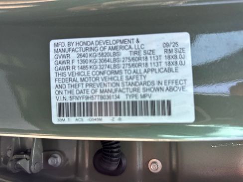 Used 2026 Honda Passport TrailSport image 36