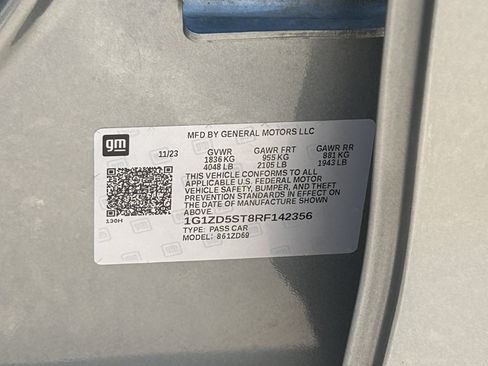 Certified 2024 Chevrolet Malibu LT FWD image 33