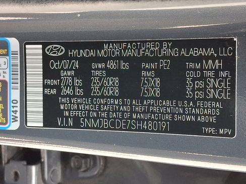 Used 2025 Hyundai Tucson SEL AWD/4WD image 26