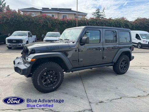 Used 2020 Jeep Wrangler Unlimited Sport image 1
