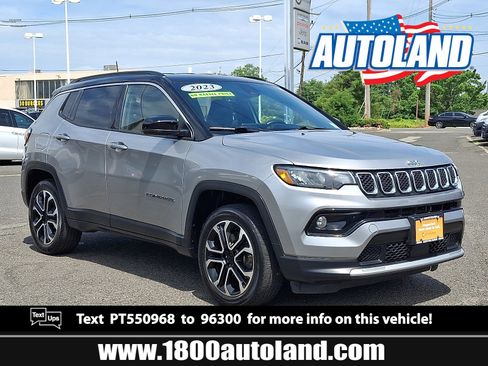Certified 2023 Jeep Compass Limited AWD/4WD image 1