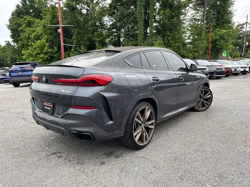 Used 2021 BMW X6 M50i w/ Executive Package AWD/4WD image 3