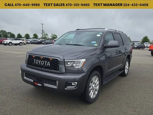 Used 2019 Toyota Sequoia Platinum w/ Carpet Mat Package (TMS) AWD/4WD image 1