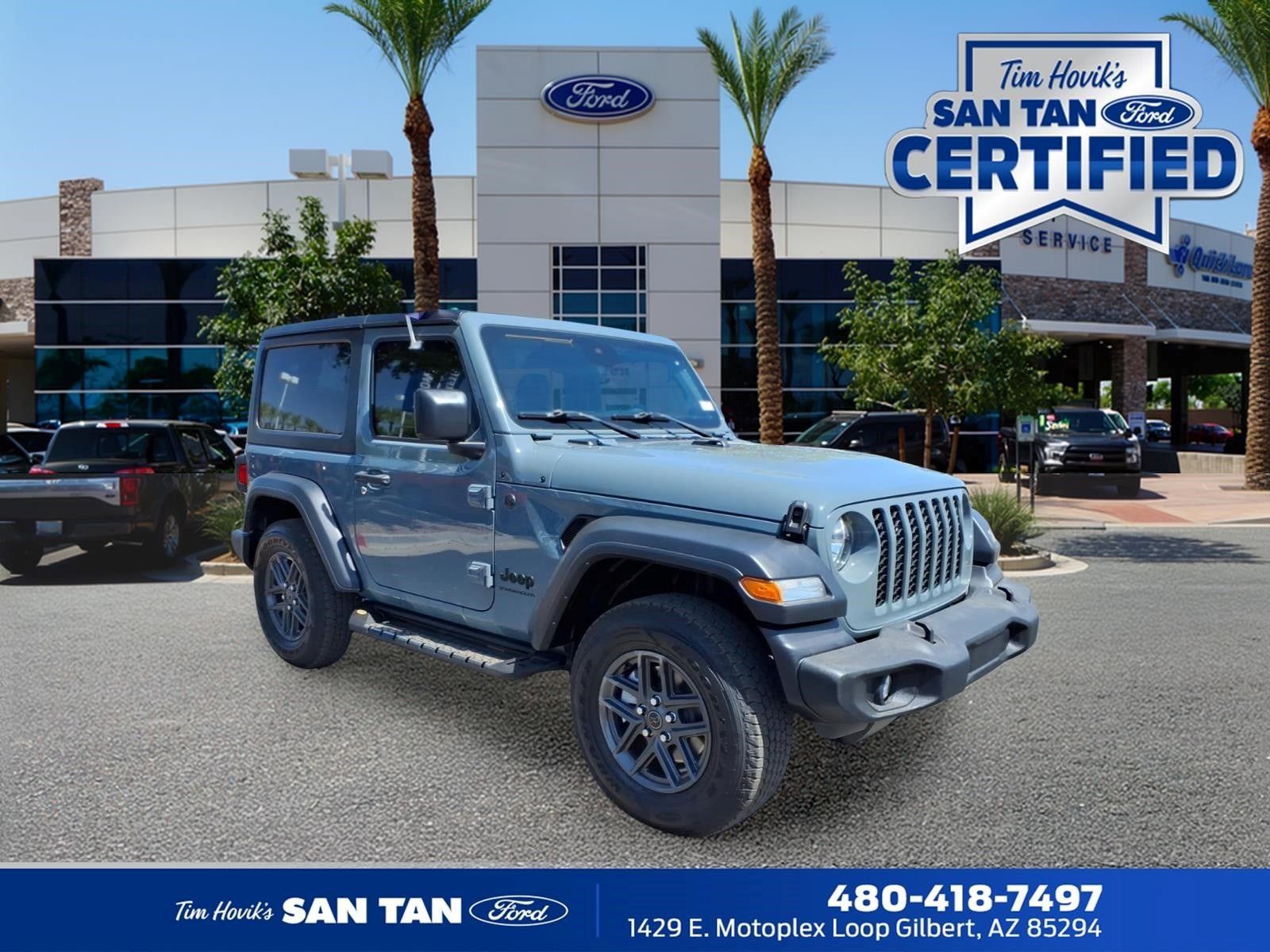 Used 2024 Jeep Wrangler Sport AWD/4WD image 1