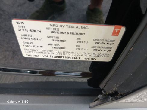 Used 2019 Tesla Model X 100D image 11