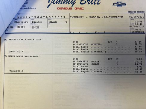 Used 2026 Chevrolet Equinox RS w/ LPO, Floor Liner Package FWD image 18
